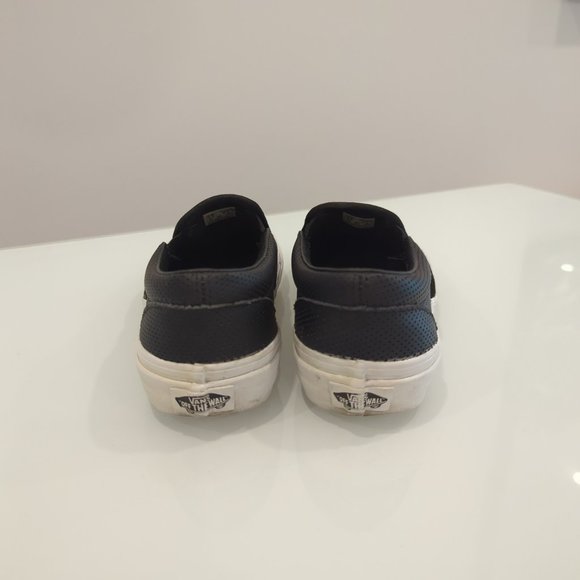 Vans Slip-On Perf Leather Shoe US6 - Picture 5 of 7